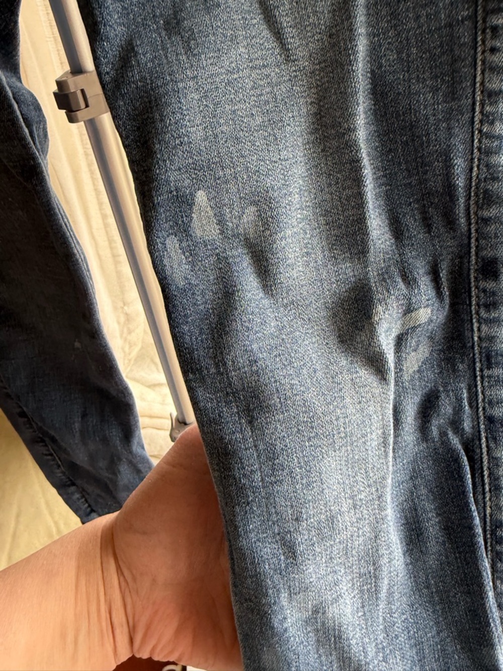 abercrombie kids dark blue denim jeans
